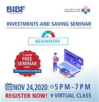 Investment & Savings Seminar – For Beginners