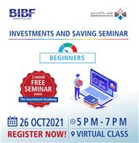 Investment & Savings Seminar – For Beginners