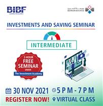 Investment & Savings Seminar - Intermediate